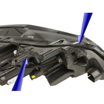 Recambio de faro izquierdo para nissan qashqai iii (j12) (2021 - ...) 1.3 dig-t hibrido suave referencia OEM IAM 1008D02G OBSERV