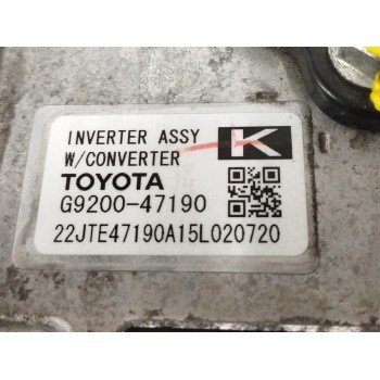 Recambio de inverter / converter para toyota auris touring sports (e18) 1.8 16v cat (híbrido) referencia OEM IAM G920047190 CONV