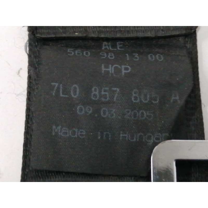 CINTURON SEGURIDAD TRASERO IZQUIERDO