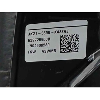 Recambio de volante para ford tourneo custom v362 autobús (f3) 2.0 ecoblue referencia OEM IAM JK213600KA3ZHE  