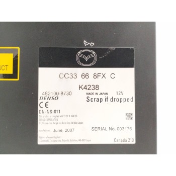 Recambio de sistema navegacion gps para mazda 5 berl. (cr) 2.0 diesel cat referencia OEM IAM CC33668FXC 4621008730 