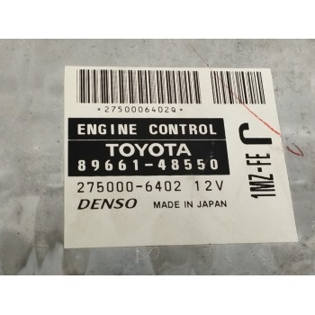 Recambio de centralita motor uce para lexus rx 300(mcu35) 3.0 v6 cat referencia OEM IAM 8966148550 2750006402 