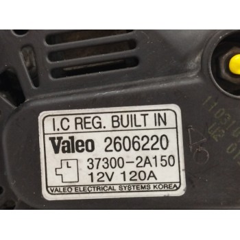 Recambio de alternador para kia carens (un) 1.6 crdi cat referencia OEM IAM 373002A150 120A 2606220