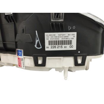 Recambio de cuadro instrumentos para peugeot 208 1.6 blue-hdi fap referencia OEM IAM 9822621580  