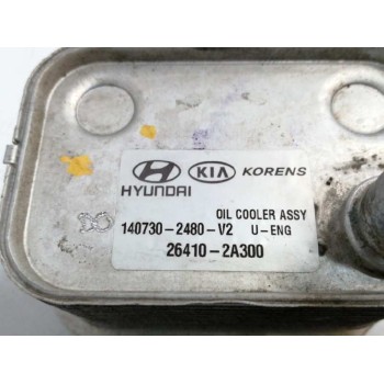 Recambio de enfriador aceite motor para hyundai ix20 gls comfort referencia OEM IAM 264102A300  