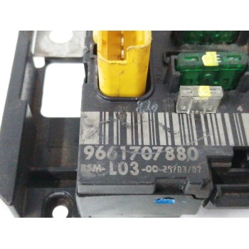 Recambio de caja reles / fusibles para citroën c2 1.4 hdi referencia OEM IAM 9661707880 BSML0300 