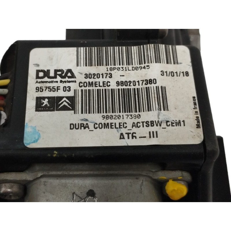 NO IDENTIFICADO AJUSTE SELECTOR DE MARCHA