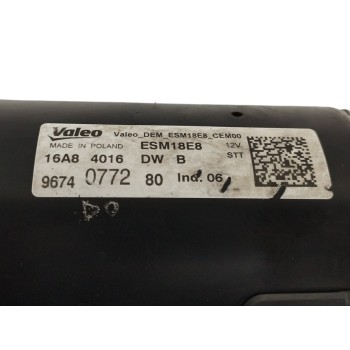 Recambio de motor arranque para citroën c4 picasso 1.2 12v e-thp referencia OEM IAM 9674077280  