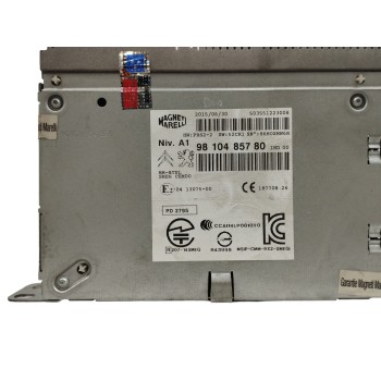 Recambio de sistema audio / radio cd para citroën c4 picasso 1.6 blue-hdi fap referencia OEM IAM 9810485780 OBSERVAR FOTO 