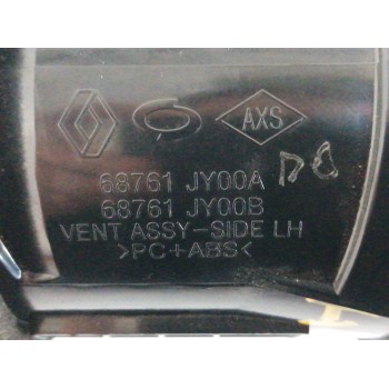 Recambio de rejilla aireadora para renault koleos 2.0 dci diesel fap referencia OEM IAM 68761JY00A LADO IZQUIERDO 