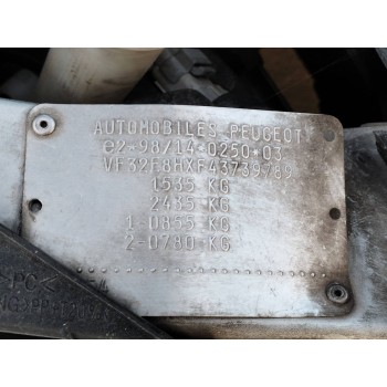 Recambio de carroceria corte para peugeot 206 sw 1.4 hdi referencia OEM IAM   