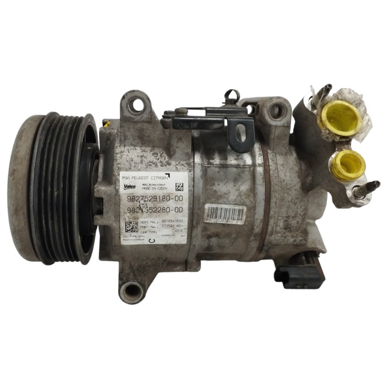 Recambio de compresor aire acondicionado para citroën c4 picasso 1.2 12v e-thp referencia OEM IAM 9827529180 9827552280 