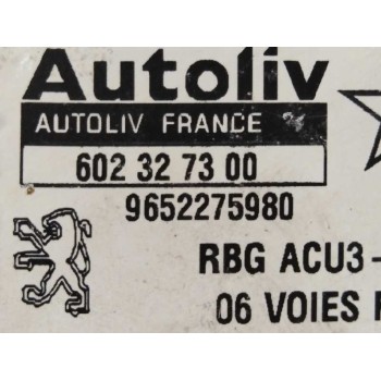 Recambio de centralita airbag para peugeot 206 berlina x-line refri referencia OEM IAM 9652275980 602327300 