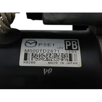 Recambio de motor arranque para mazda cx-3 (dk) 2.0 skyactiv-g referencia OEM IAM M000TD2871  