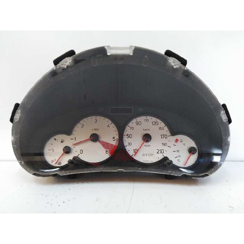 Recambio de cuadro instrumentos para peugeot 206 berlina x-line refri referencia OEM IAM 9655976280  