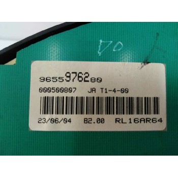 Recambio de cuadro instrumentos para peugeot 206 berlina x-line refri referencia OEM IAM 9655976280  