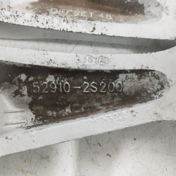 Recambio de llanta para hyundai ix35 1.7 crdi cat referencia OEM IAM 529102S200 6,5JX17OFFSET48 5H 5X115