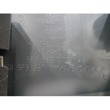 Recambio de guarnecido puerta delantera izquierda para seat leon sc (5f5) 1.4 16v tsi referencia OEM IAM 5F3868079  