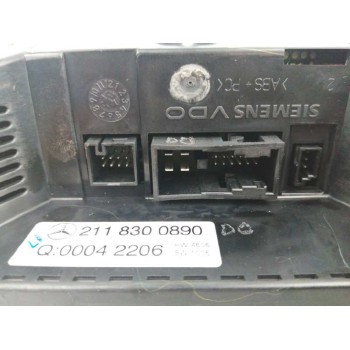 Recambio de mando climatizador para mercedes-benz clase e (w211) berlina 3.0 v6 cat referencia OEM IAM 2118300890  