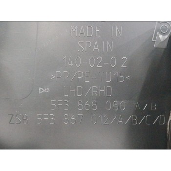 Recambio de guarnecido puerta delantera derecha para seat leon sc (5f5) 1.4 16v tsi referencia OEM IAM 5F3868080  