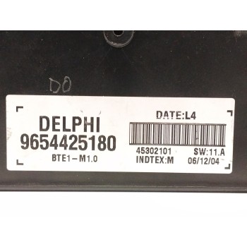 Recambio de modulo electronico para peugeot 307 cc (s1) 1.6 16v cat referencia OEM IAM 9654425180  