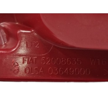 Recambio de piloto trasero izquierdo paragolpes para fiat 500 hybrid 1.0 referencia OEM IAM 52008635 03649000 
