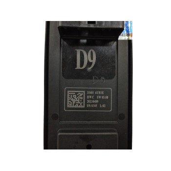 Recambio de mando elevalunas delantero izquierdo para nissan qashqai iii (j12) (2021 - ...) 1.3 dig-t hibrido suave referencia O
