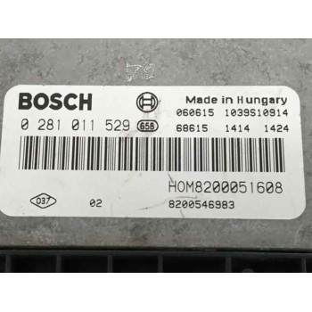 Recambio de centralita motor uce para renault trafic combi (ab 4.01) 1.9 diesel referencia OEM IAM 8200051608 0281011529 8200546