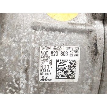Recambio de compresor aire acondicionado para seat leon (5f1) 1.6 tdi referencia OEM IAM 5Q0820803 4471504202 R134A