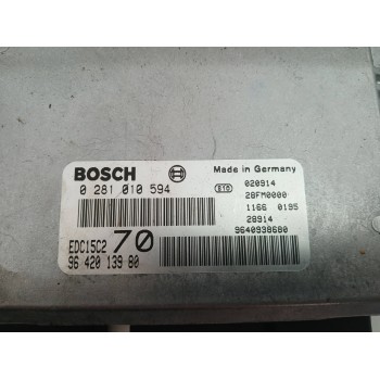 Recambio de centralita motor uce para peugeot 206 berlina 2.0 hdi cat referencia OEM IAM 9642013980  