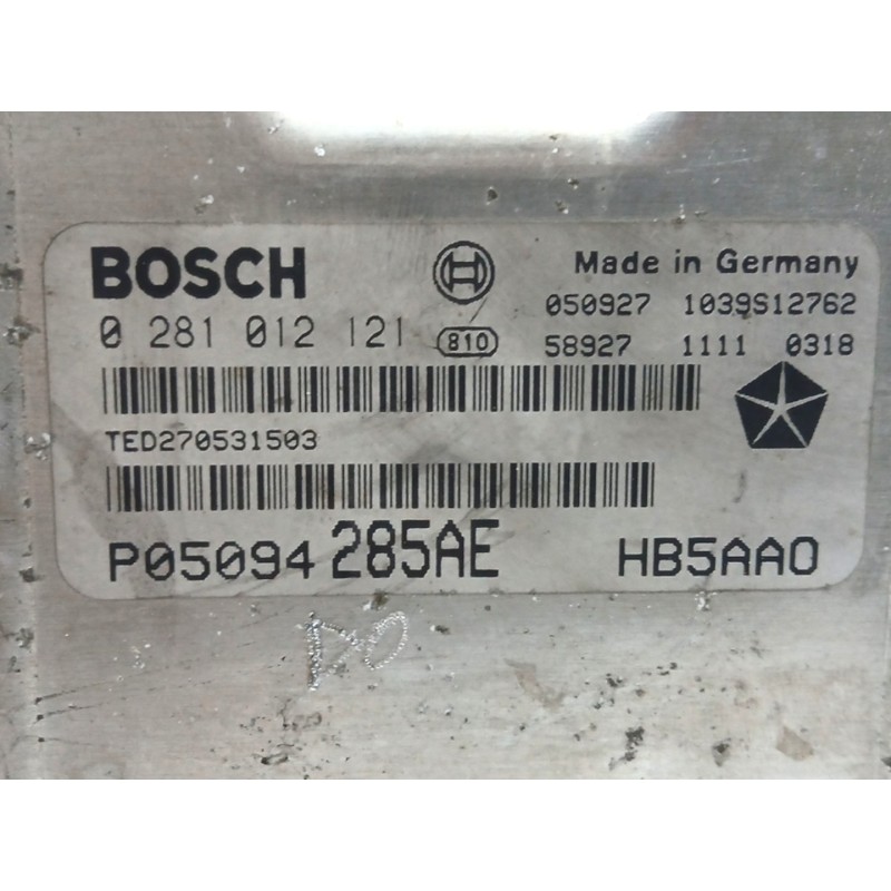 CENTRALITA MOTOR UCE 0281012121