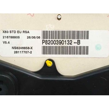 Recambio de cuadro instrumentos para renault trafic combi (ab 4.01) 1.9 diesel referencia OEM IAM 8200390132B P8200390132B 