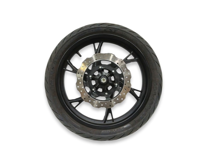 Recambio de rueda delantera para benelli bn 125 bn 125 referencia OEM IAM 3307049 100/80-17 Recambio de rueda delantera para benelli bn 125 bn 125 referencia OEM IAM 3307049 100/80-17
