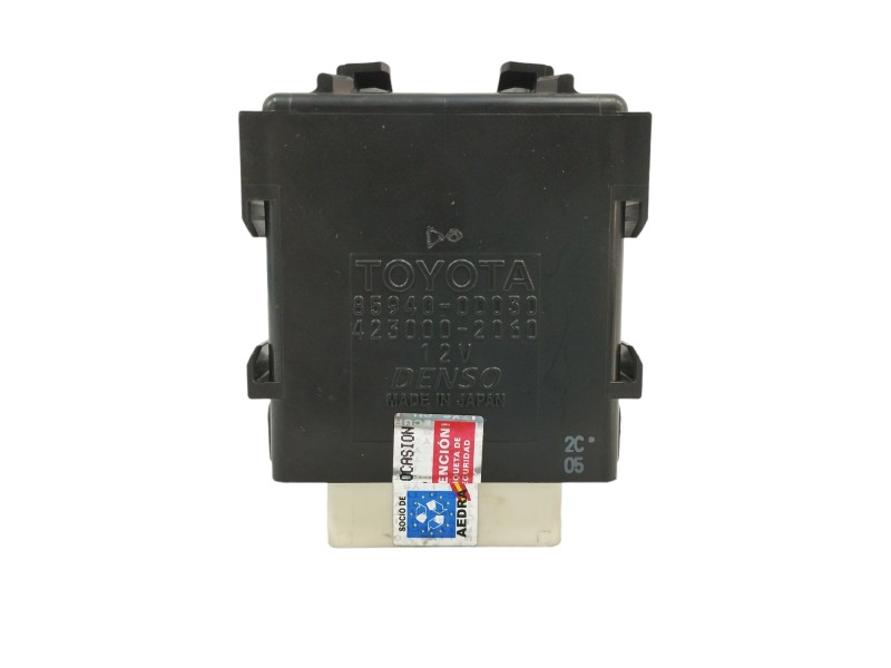 Recambio de modulo electronico para toyota yaris 1.5 16v cat referencia OEM IAM 859400D030 4230002060 Recambio de modulo electronico para toyota yaris 1.5 16v cat referencia OEM IAM 859400D030 4230002060