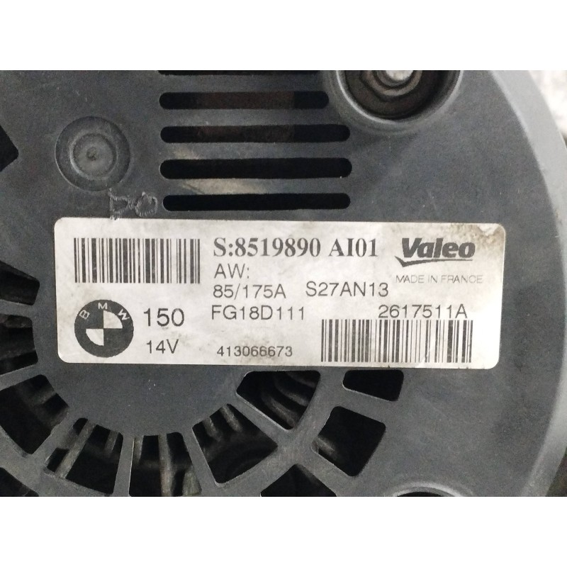 ALTERNADOR OBSERVAR FOTOS 150A