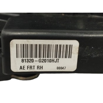 Recambio de cerradura puerta delantera derecha para hyundai ioniq tecno hybrid referencia OEM IAM 81320G2010  