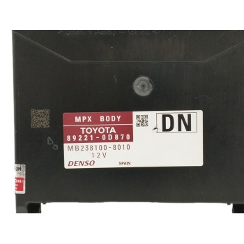 Recambio de modulo electronico para toyota yaris 1.5 16v cat referencia OEM IAM 892210D870 MB2381008010 