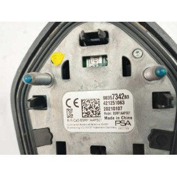 Recambio de antena para citroën c4 iii (ba_, bb_, bc_) 1.5 bluehdi 110 (bbyhsa) referencia OEM IAM 9835734280  