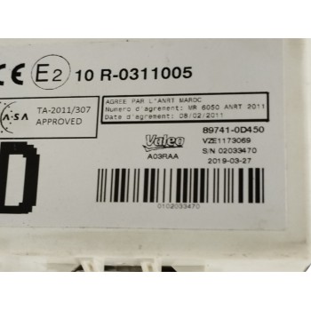 Recambio de modulo electronico para toyota yaris 1.5 16v cat referencia OEM IAM 897410D450  