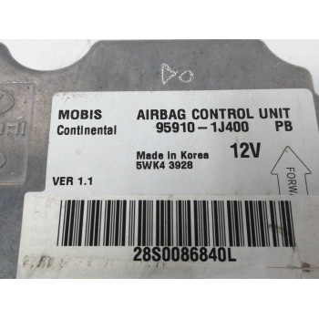Recambio de centralita airbag para hyundai i20 i (pb, pbt) 1.4 crdi referencia OEM IAM 959101J400  