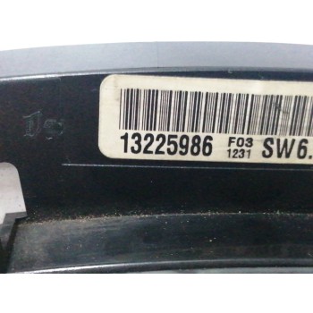 Recambio de cuadro instrumentos para opel zafira b 1.6 16v referencia OEM IAM 13225986  