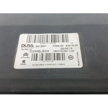 Recambio de centralita cambio automatico para citroën c4 picasso 1.6 blue-hdi fap referencia OEM IAM 9805164380  