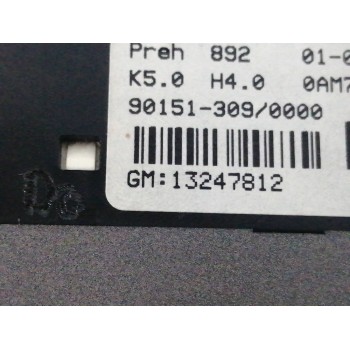 Recambio de mando calefaccion / aire acondicionado para opel zafira b 1.6 16v referencia OEM IAM 13247812  