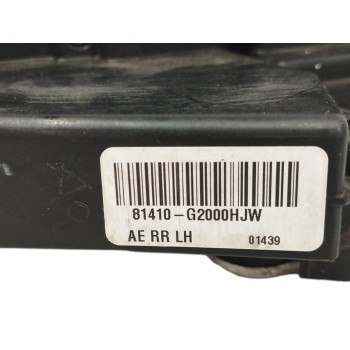 Recambio de cerradura puerta trasera izquierda para hyundai ioniq tecno hybrid referencia OEM IAM 81410G2000  