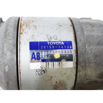 Recambio de motor arranque para toyota rav 4 funcruiser (a1) 2.0 16v cat referencia OEM IAM 2810074130 2280000820 
