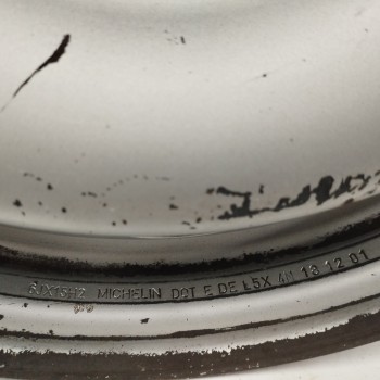 Recambio de llanta para iveco daily caja cerrada (1999 =>) 2.8 diesel cat referencia OEM IAM 61500260569 6JX15H2 ET68 5H 5X118