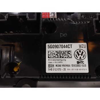 Recambio de mando climatizador para volkswagen t-roc 1.0 tsi referencia OEM IAM 5G0907044CT  