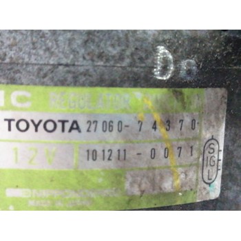 Recambio de alternador para toyota rav 4 funcruiser (a1) 2.0 16v cat referencia OEM IAM 2706074370  