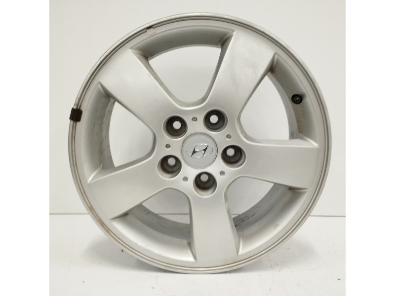 Recambio de llanta para hyundai tucson (jm) 2,0 classic 4x2 referencia OEM IAM 529102E370 6,5JX16ET46 5H 5X115 Recambio de llanta para hyundai tucson (jm) 2,0 classic 4x2 referencia OEM IAM 529102E370 6,5JX16ET46 5H 5X115