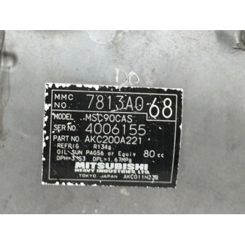 Recambio de compresor aire acondicionado para mitsubishi outlander ii (cw_w) 2.0 di-d (cw8w) referencia OEM IAM 7813A068  